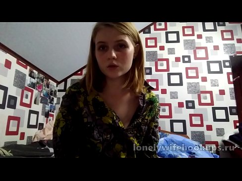 ❤️ Ung blond student från Ryssland gillar större kukar. ❤️ Porno at us